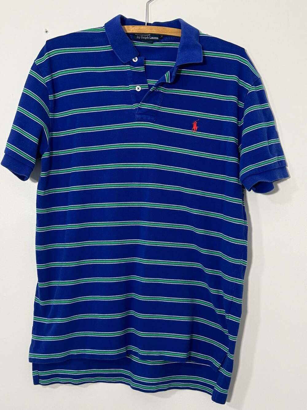 Vintage Polo by Ralph Lauren Blue Green Striped